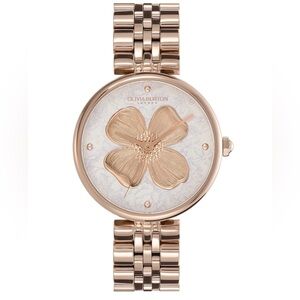 Olivia Burton Dogwood Carnation Rose Gold Watch